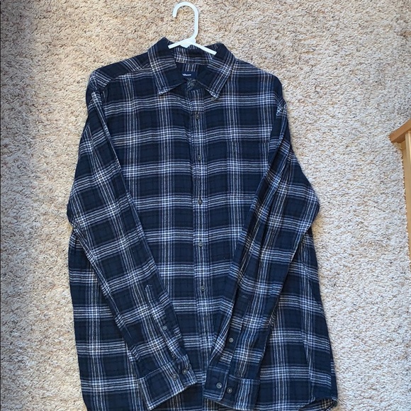 Long sleeve Croft & Barrow flannel shirt - Picture 1 of 2